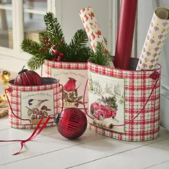 Lot de 3 cache-pots Fuzzy