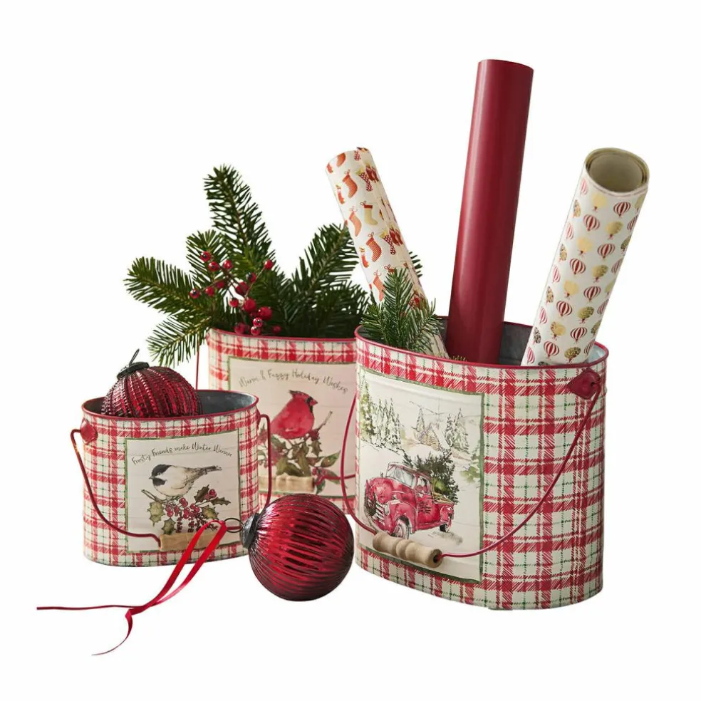 Lot de 3 cache-pots Fuzzy