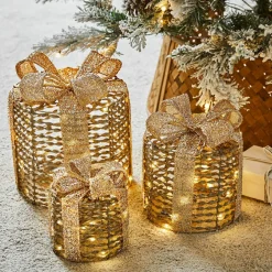 Lot de 3 cadeaux à LED Lorivane