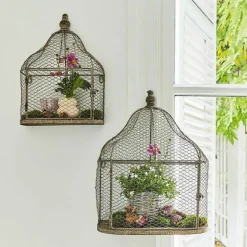 Lot de 2 cages à oiseaux Cavan