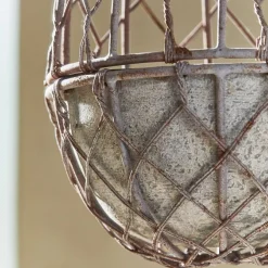 Lot de 2 cages à oiseaux décoratives Eralin