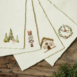 Lot de 4 cartes de vœux Lorandis