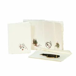 Lot de 4 cartes de vœux Velorine