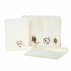 Lot de 4 cartes de vœux Velorine