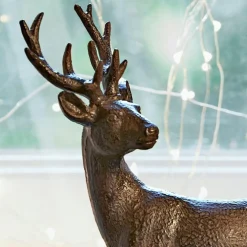 Lot de 2 cerfs décoratifs Cagny