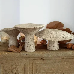 Lot de 3 champignons décoratifs Safoura
