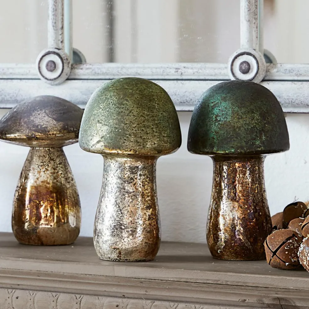 Lot de 5 champignons décoratifs Grana