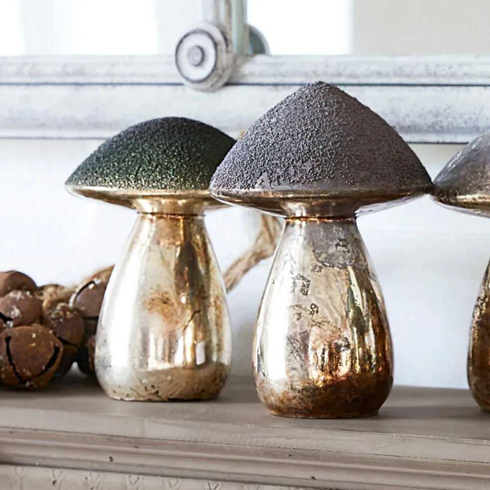 Lot de 5 champignons décoratifs Grana