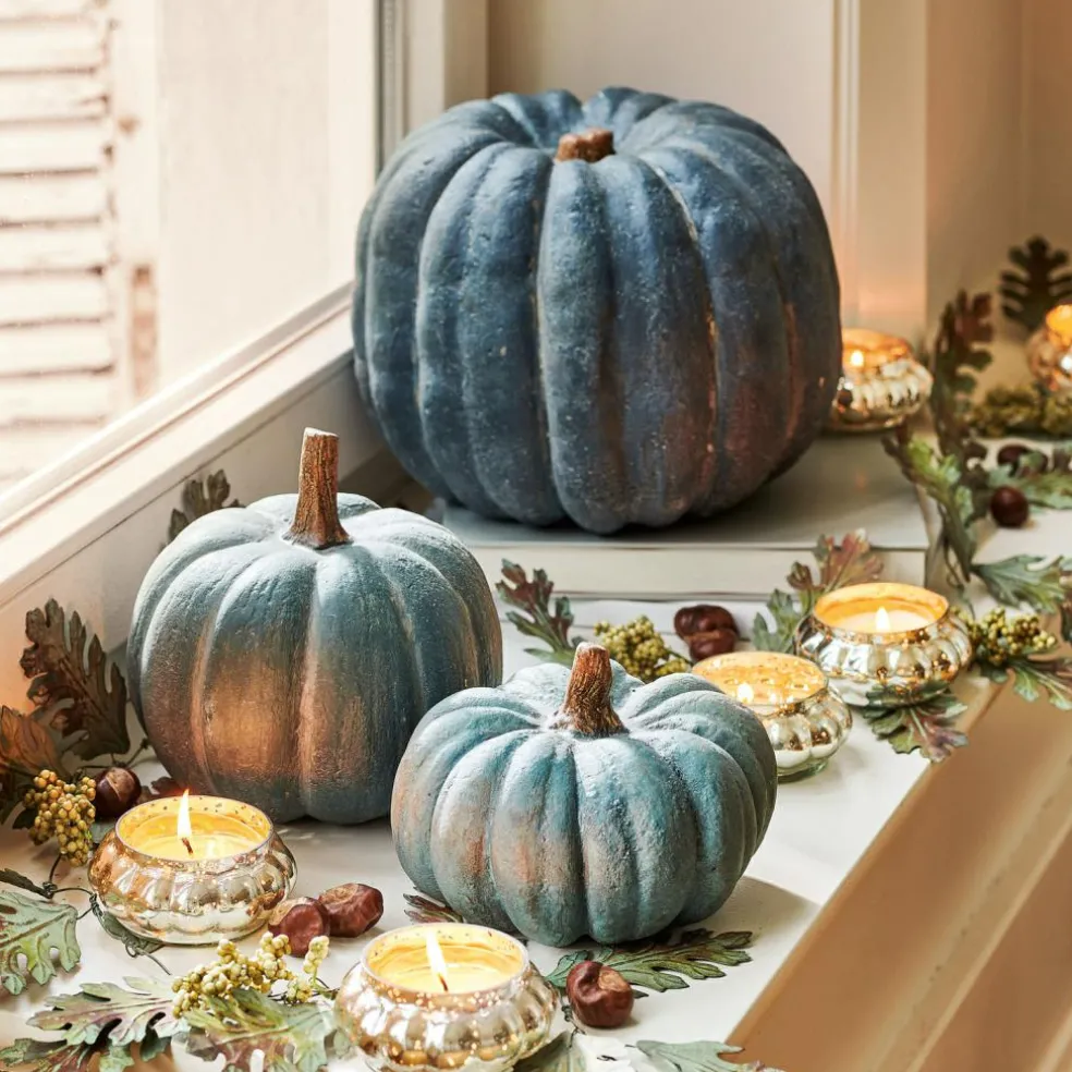 Lot de 3 citrouilles Pumpkin