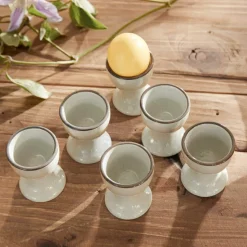 Lot de 6 coquetiers Biarré