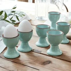 Lot de 6 coquetiers Biarré