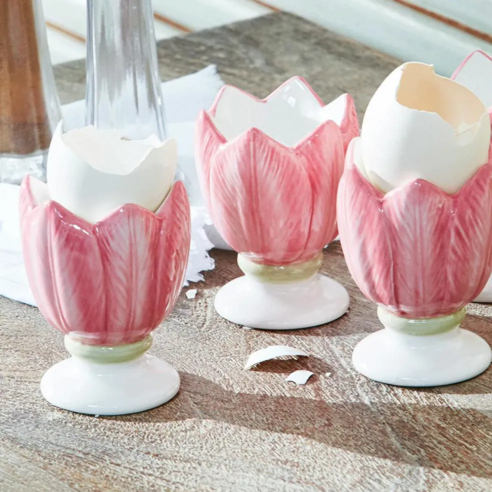 Lot de 4 coquetiers Mireille