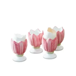 Lot de 4 coquetiers Mireille