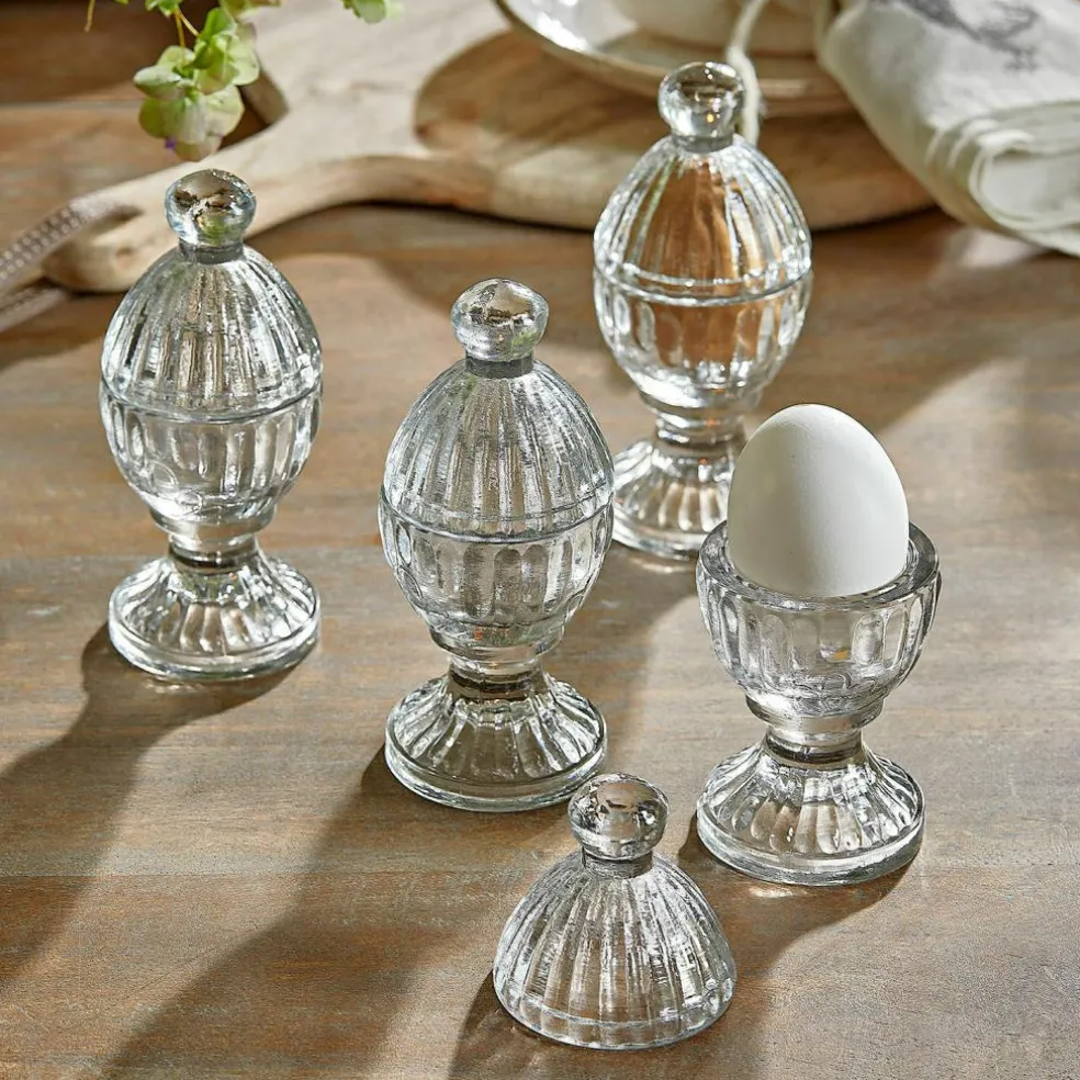 Lot de 4 coquetiers Uvirel