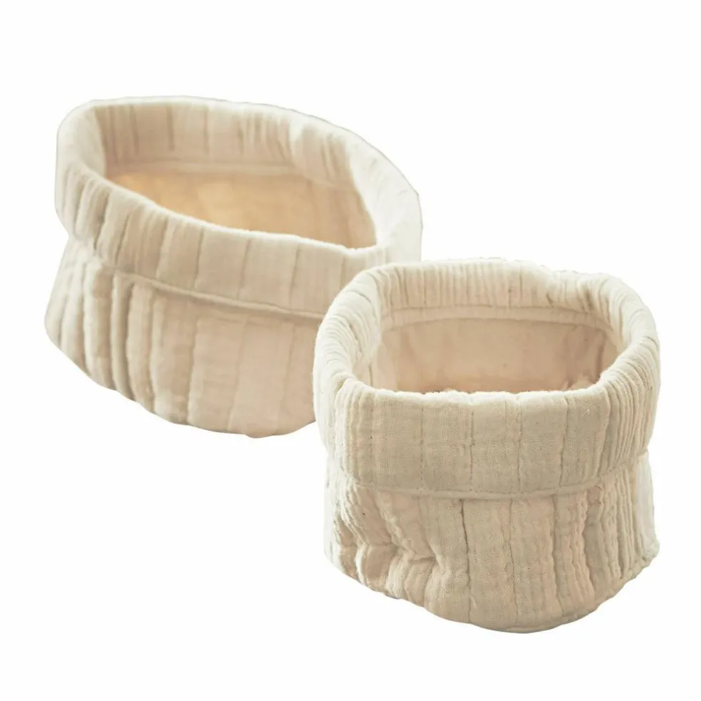 Lot de 2 corbeilles Huillé