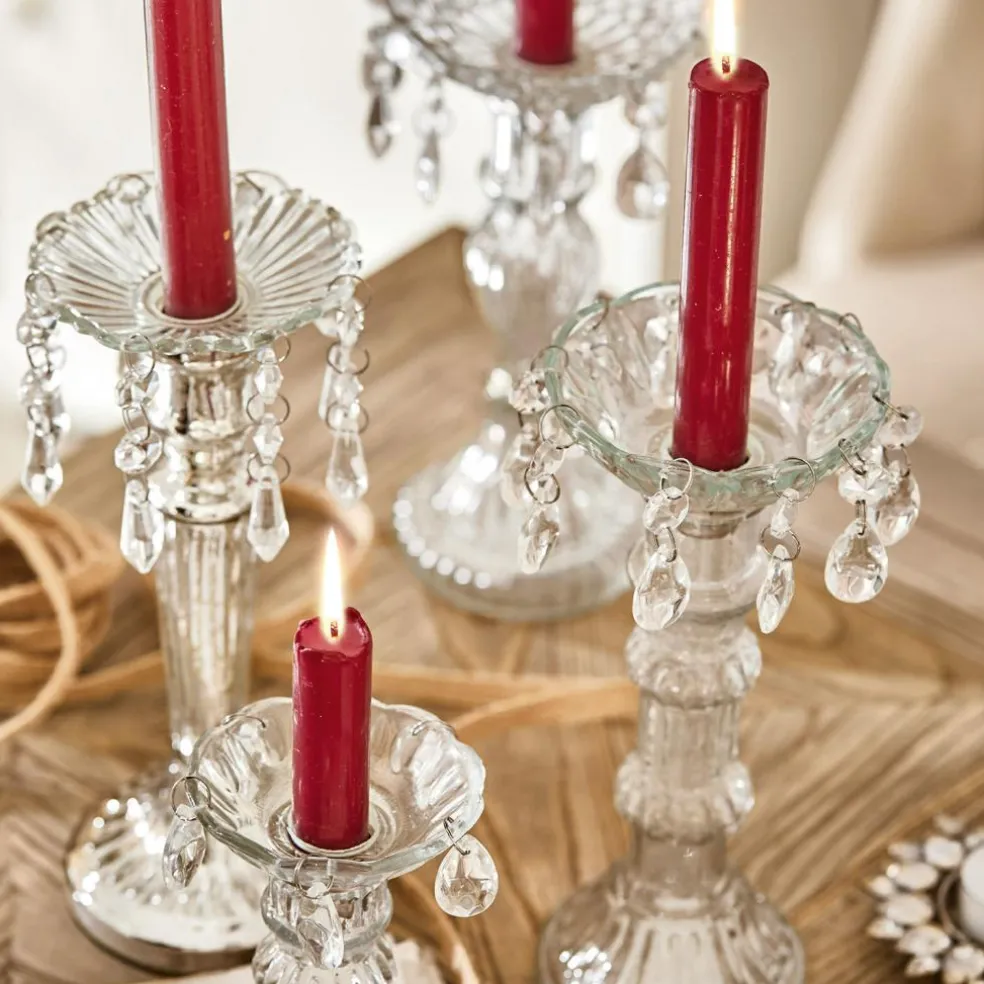 Lot de 4 coupelles à bougies Pontarion