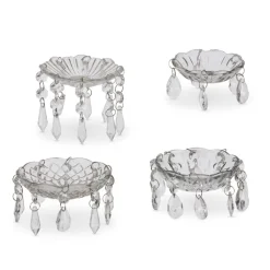 Lot de 4 coupelles à bougies Pontarion