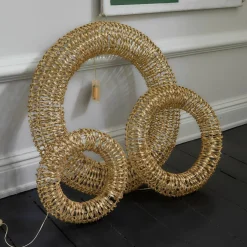 Lot de 3 couronnes à LED Antorino