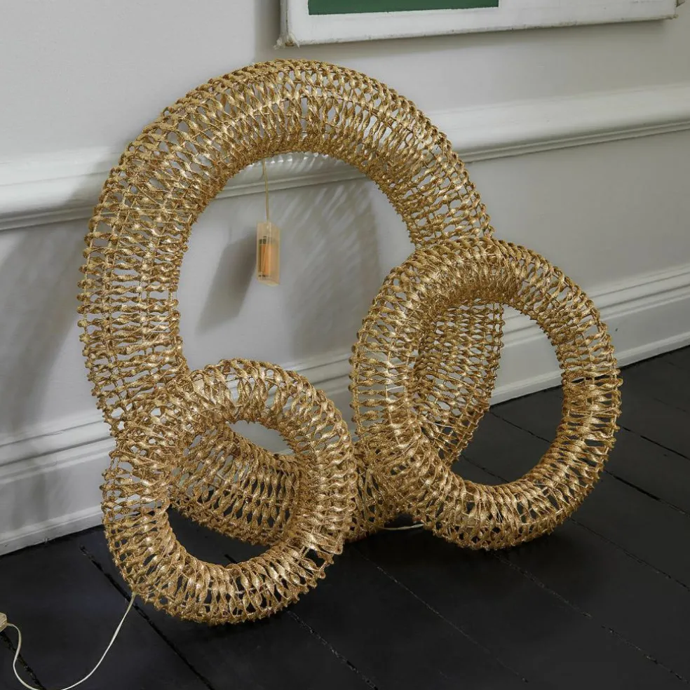 Lot de 3 couronnes à LED Antorino