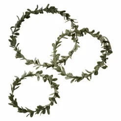 Lot de 3 couronnes Carivela