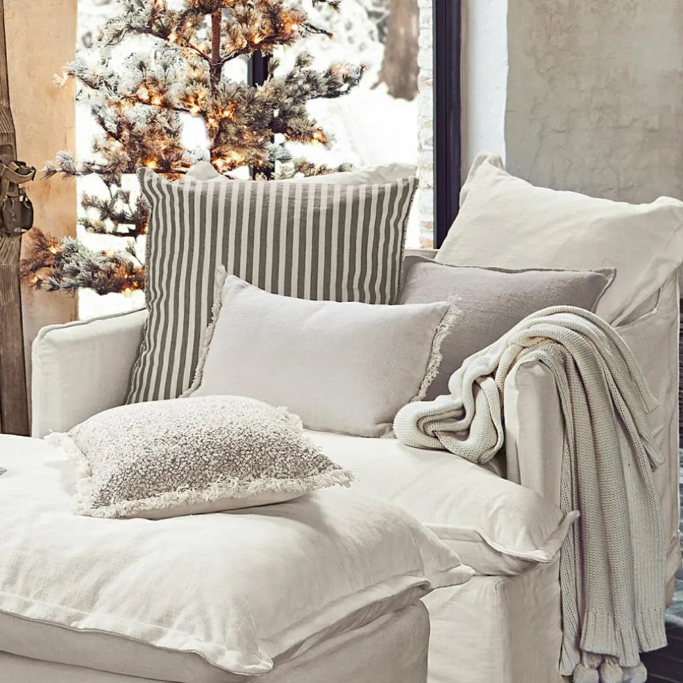 Lot de 4 coussins Valenciennes