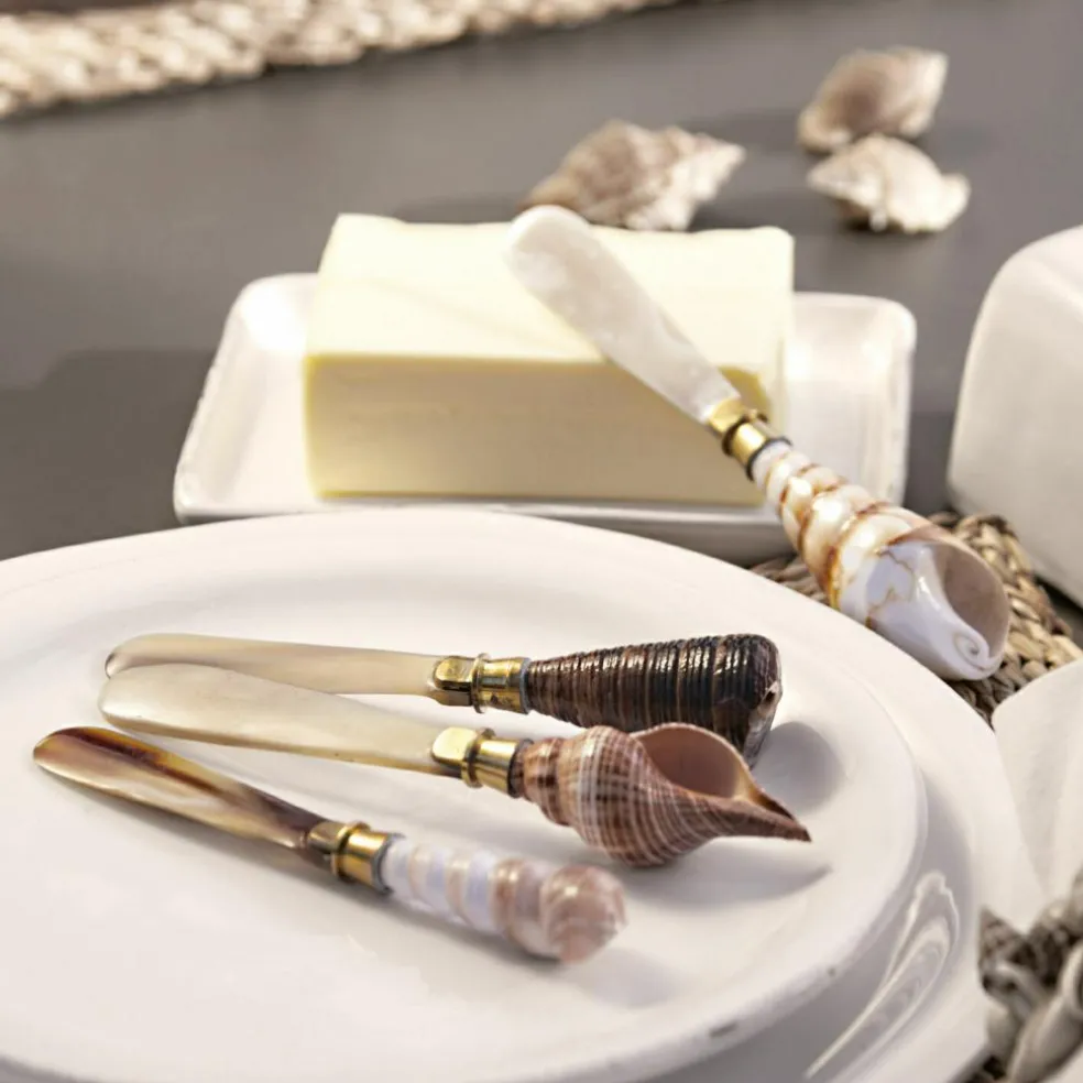 Lot de 4 couteaux à beurre Ruby