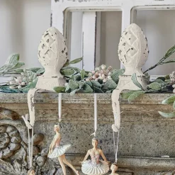 Lot de 2 crochets pomme de pin Lucielle