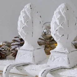 Lot de 2 crochets pomme de pin Lucielle