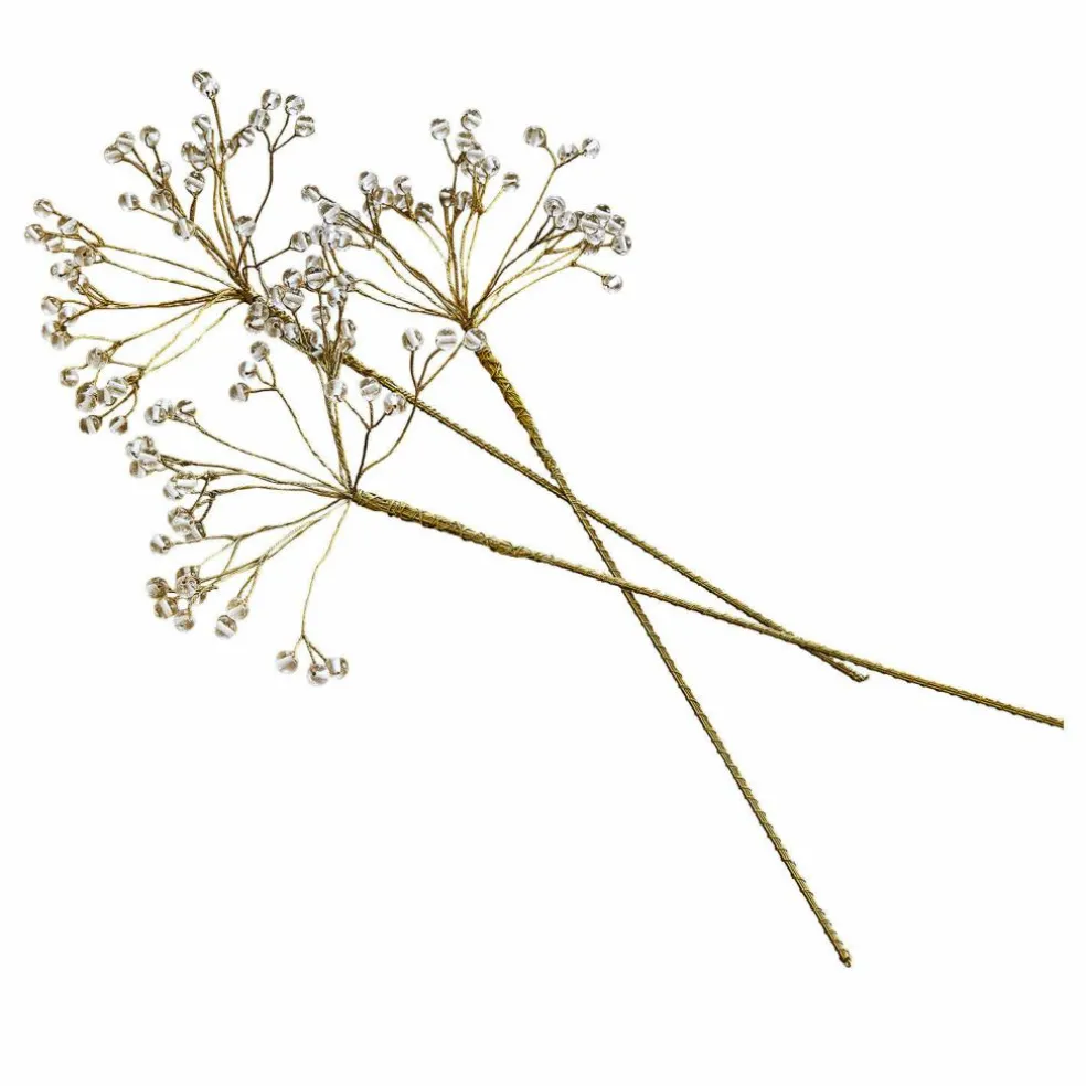 Lot de 3 décorations à piquer Nimweth