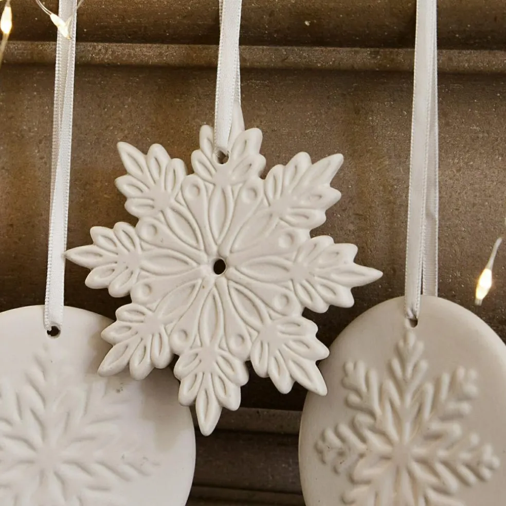 Lot de 4 décorations à suspendre Jorval