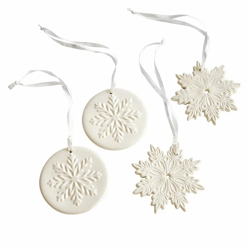 Lot de 4 décorations à suspendre Jorval