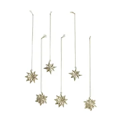 Lot de 6 décorations à suspendre Zamoura