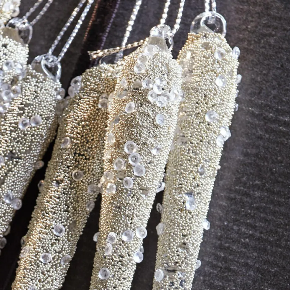 Lot de 6 décorations à suspendre Roussac