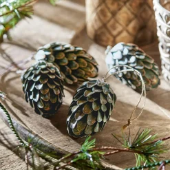 Lot de 4 décorations à suspendre Lonrai