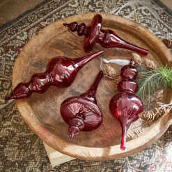 Lot de 4 décorations à suspendre Camorita