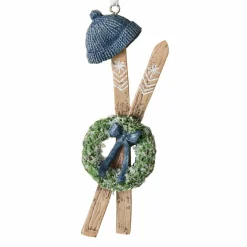 Lot de 4 décorations à suspendre Papeta