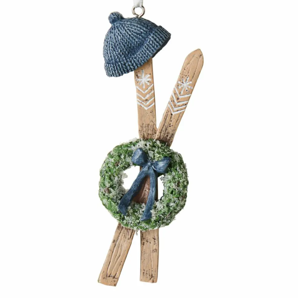 Lot de 4 décorations à suspendre Papeta