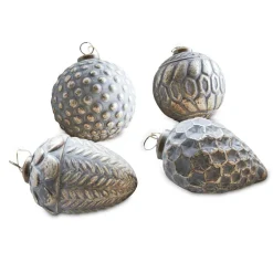 Lot de 4 décorations à suspendre Dores