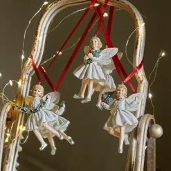 Lot de 3 décorations à suspendre Solenisse