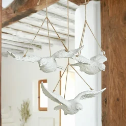 Lot de 3 décorations à suspendre Carrel