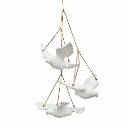 Lot de 3 décorations à suspendre Carrel