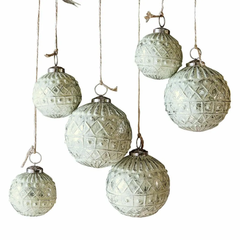 Lot de 6 décorations de Noël Gladwin