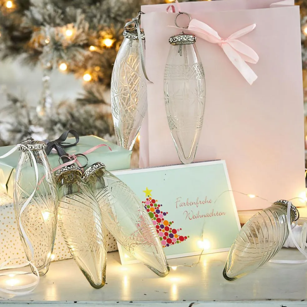 Lot de 6 décorations de Noël Loulay