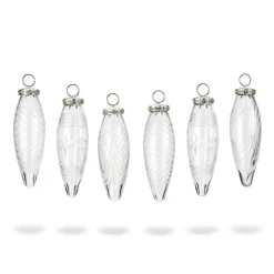 Lot de 6 décorations de Noël Loulay