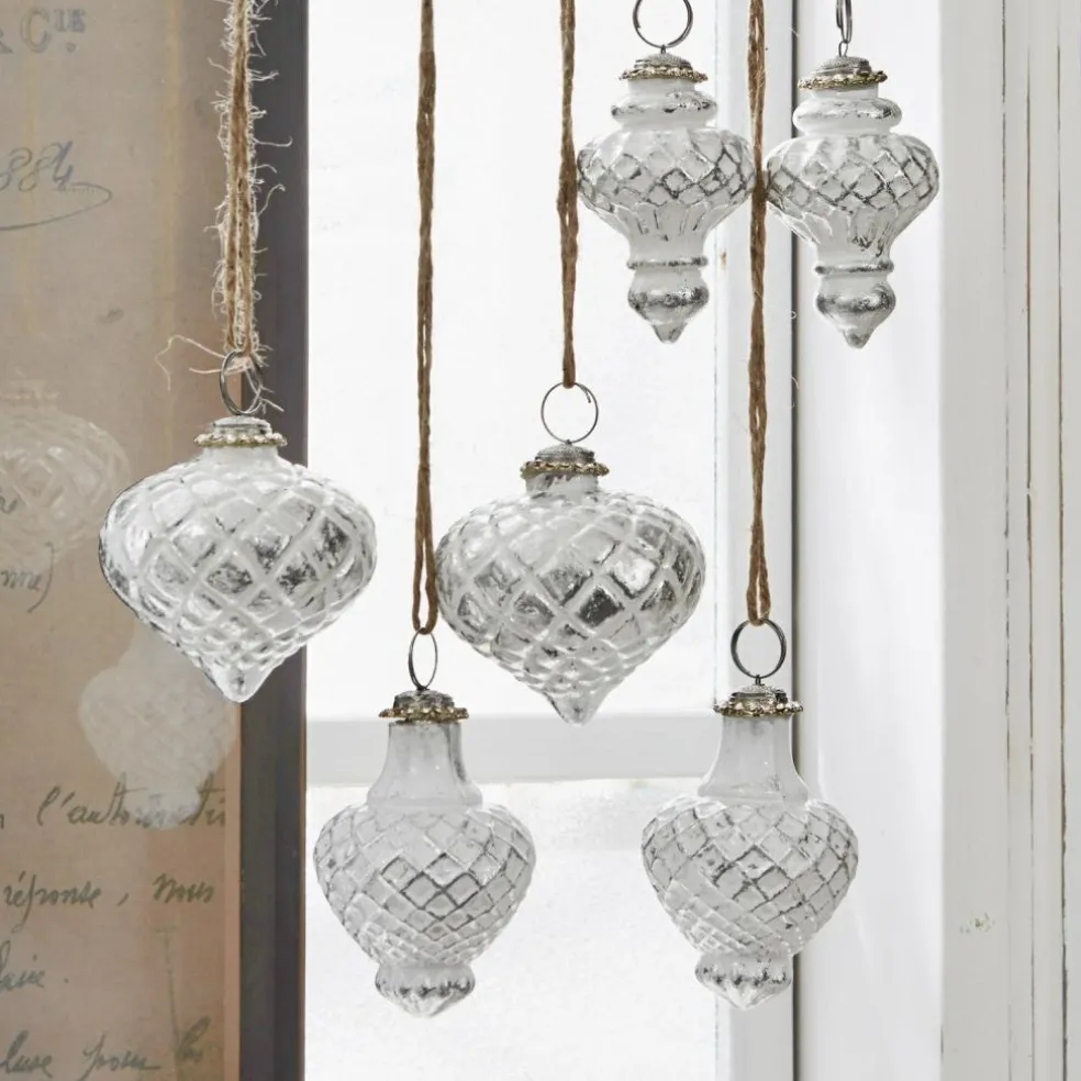 Lot de 6 décorations de Noël Appilly