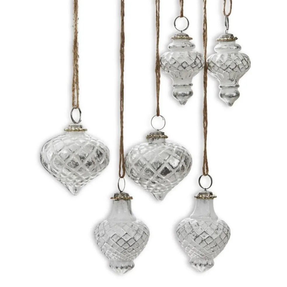 Lot de 6 décorations de Noël Appilly