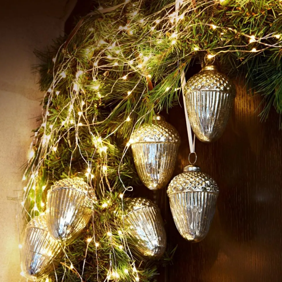 Lot de 6 décorations de Noël Gland