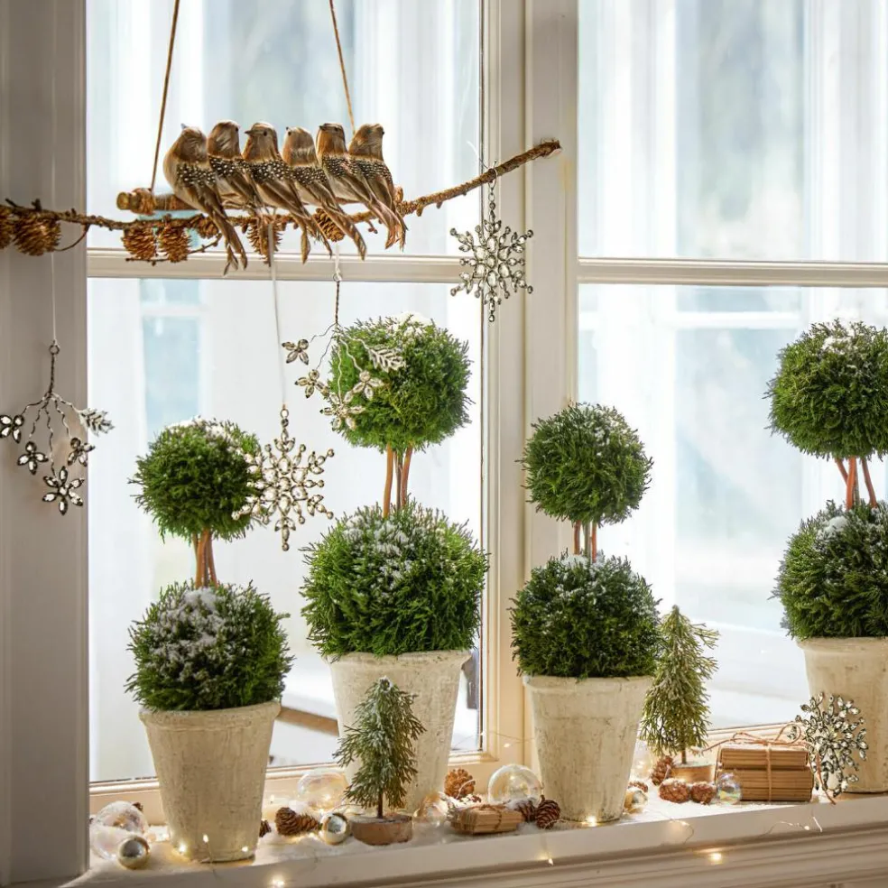 Lot de 6 décorations de Noël Allegan