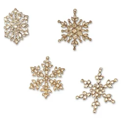 Lot de 4 décorations de Noël Gaillon