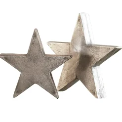 Lot de 2 décorations en forme d'étoile Big Star